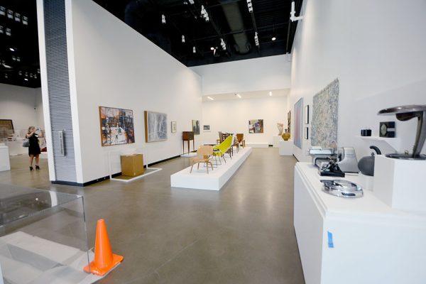 Open Gallery space in the Gregg Museum