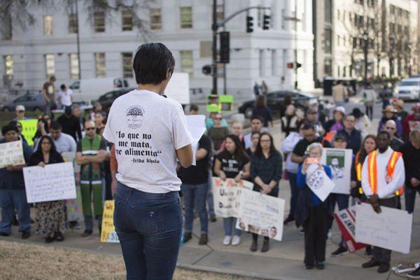 Genesis Torres at Rally