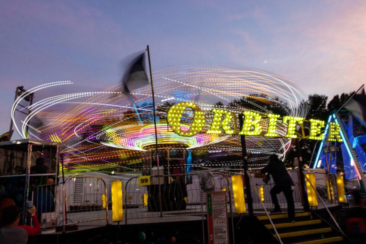 Fair-goers enjoy the attractions at the NC State Fair on Friday, Oct. 12 2018. Last year the NC State Fair had an attendance of over one million visitors.