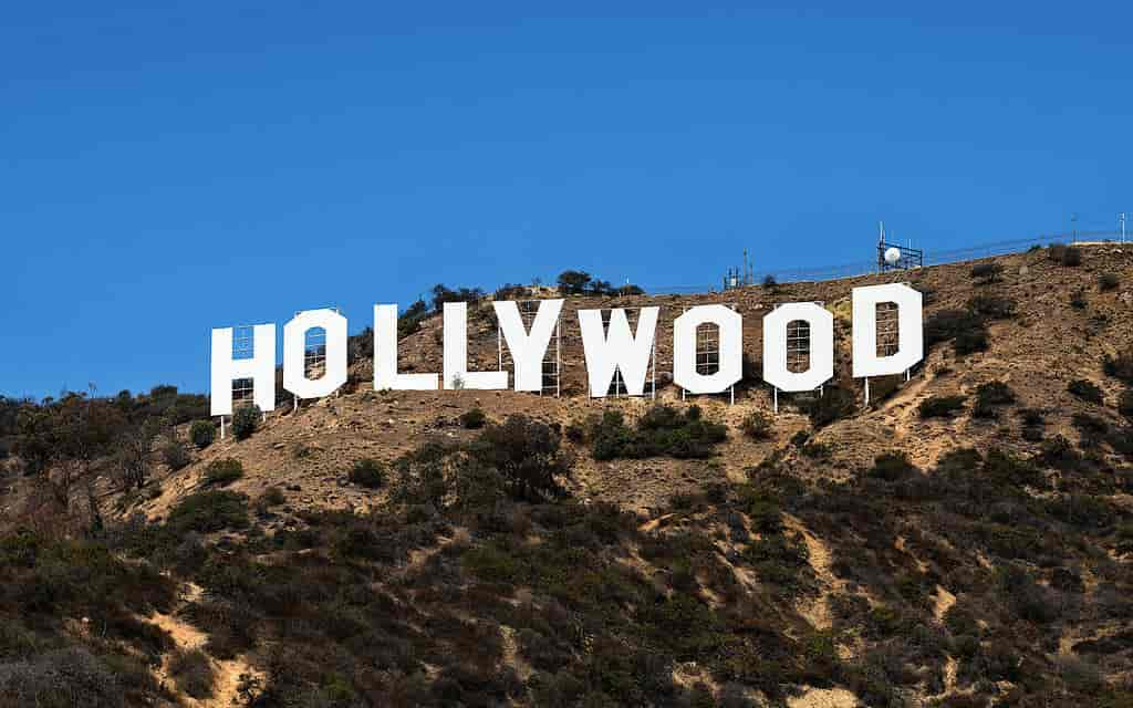 Image of Hollywood sign from Creative Commons