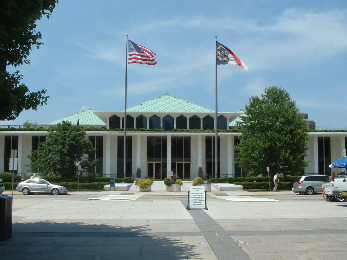 Image of North Carolina State Legislature Building from Creative Commons