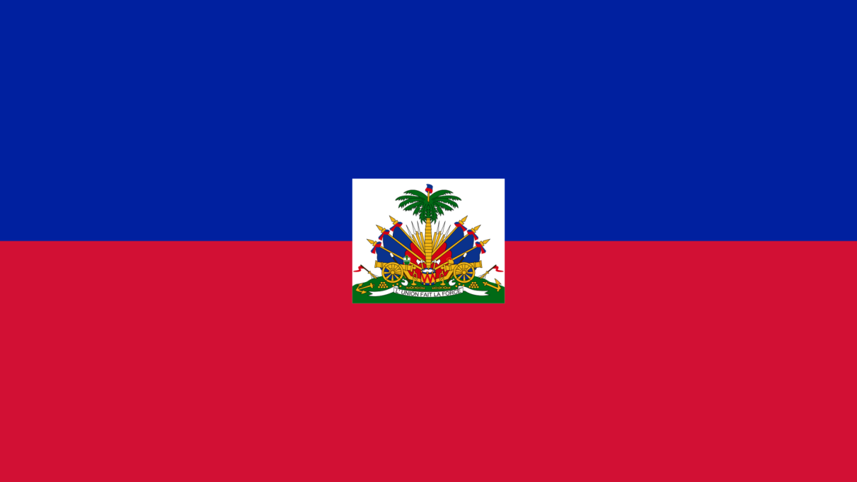 Image of Haitian flag from Creative Commons