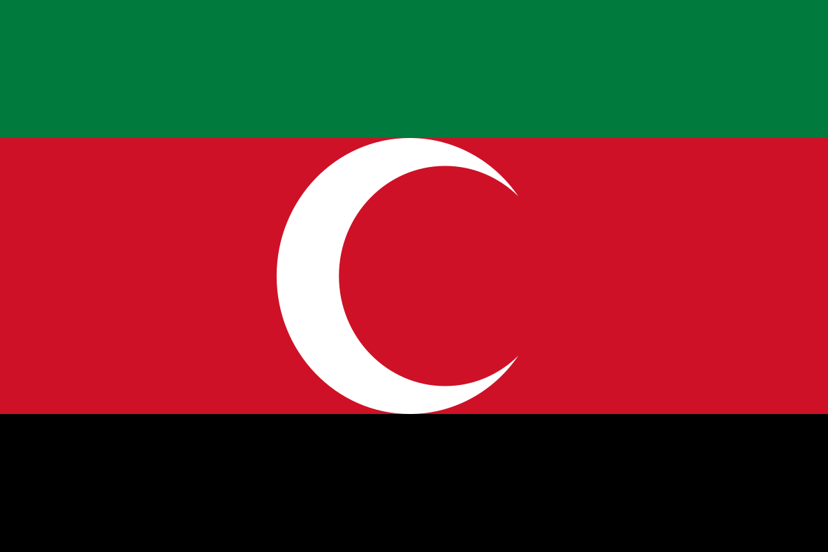 Image of Darfur's flag from creative commons