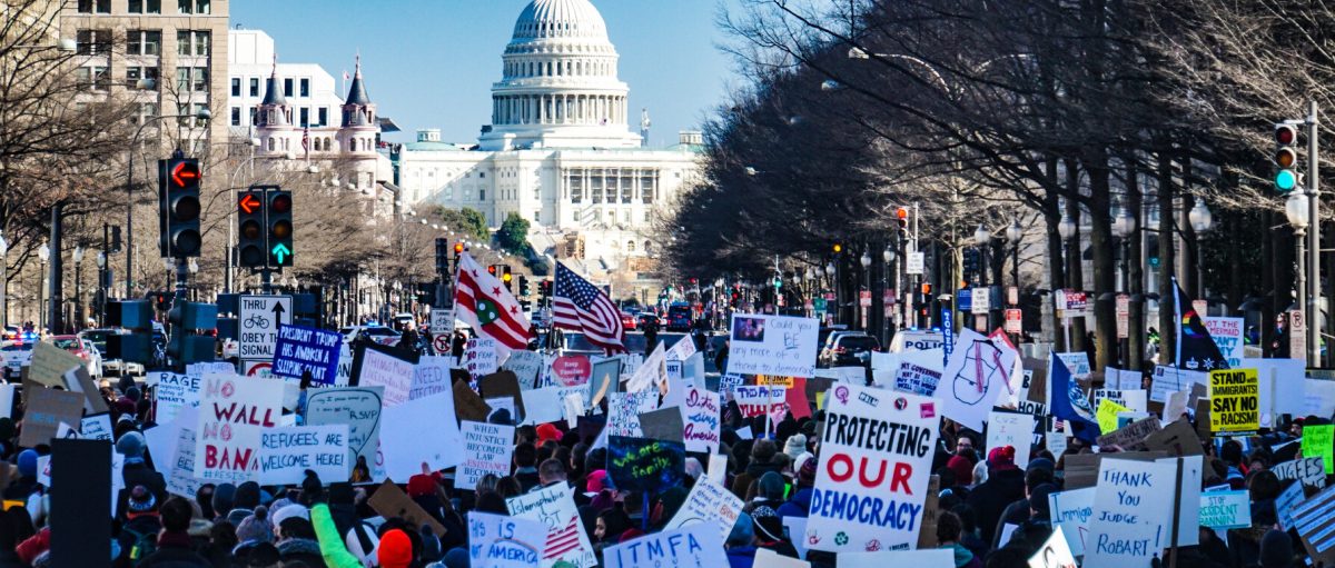 Photo of a protest from Creative Commons