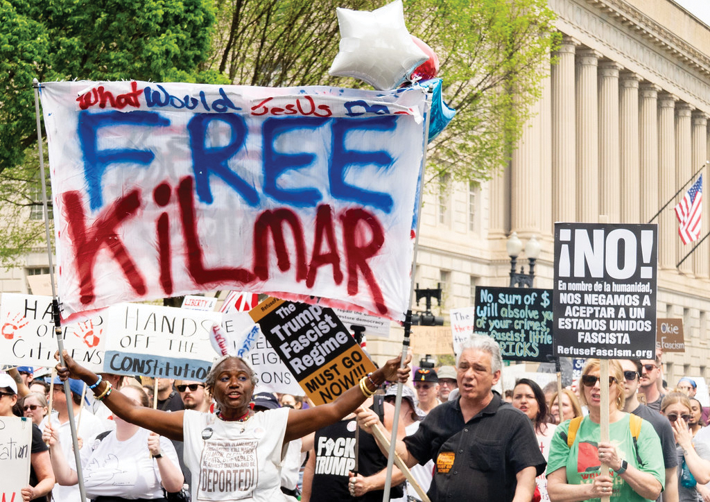 Protest for Kilmar Ábrego García as he is detained again