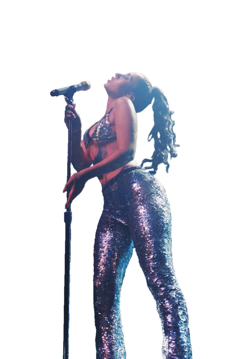 Kali Uchis performing