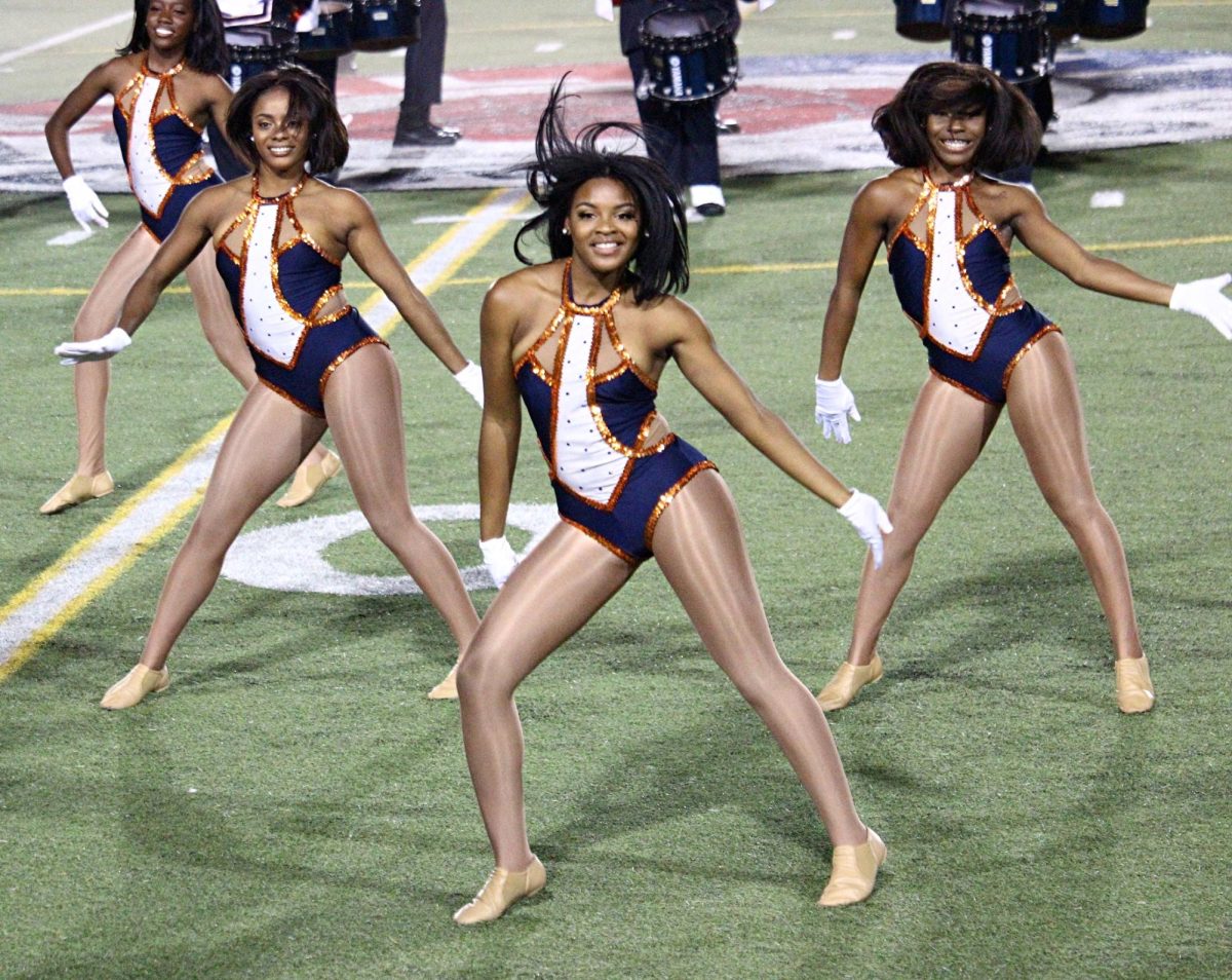 Texas College Homecoming TC Marching Stampede Band feat. Golden Girls Dancers
