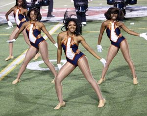 Texas College Homecoming TC Marching Stampede Band feat. Golden Girls Dancers