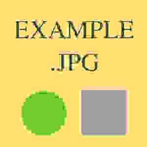 Example of poor image quality