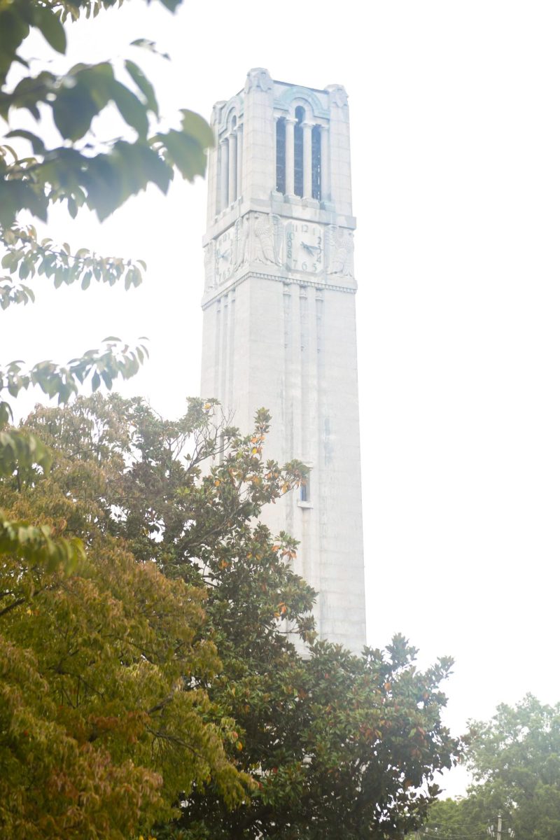 The Memorial Belltower on Thursday, Sept. 26th, 2024.